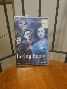 Being Human Season Four DVD - BBC - Blue Cover